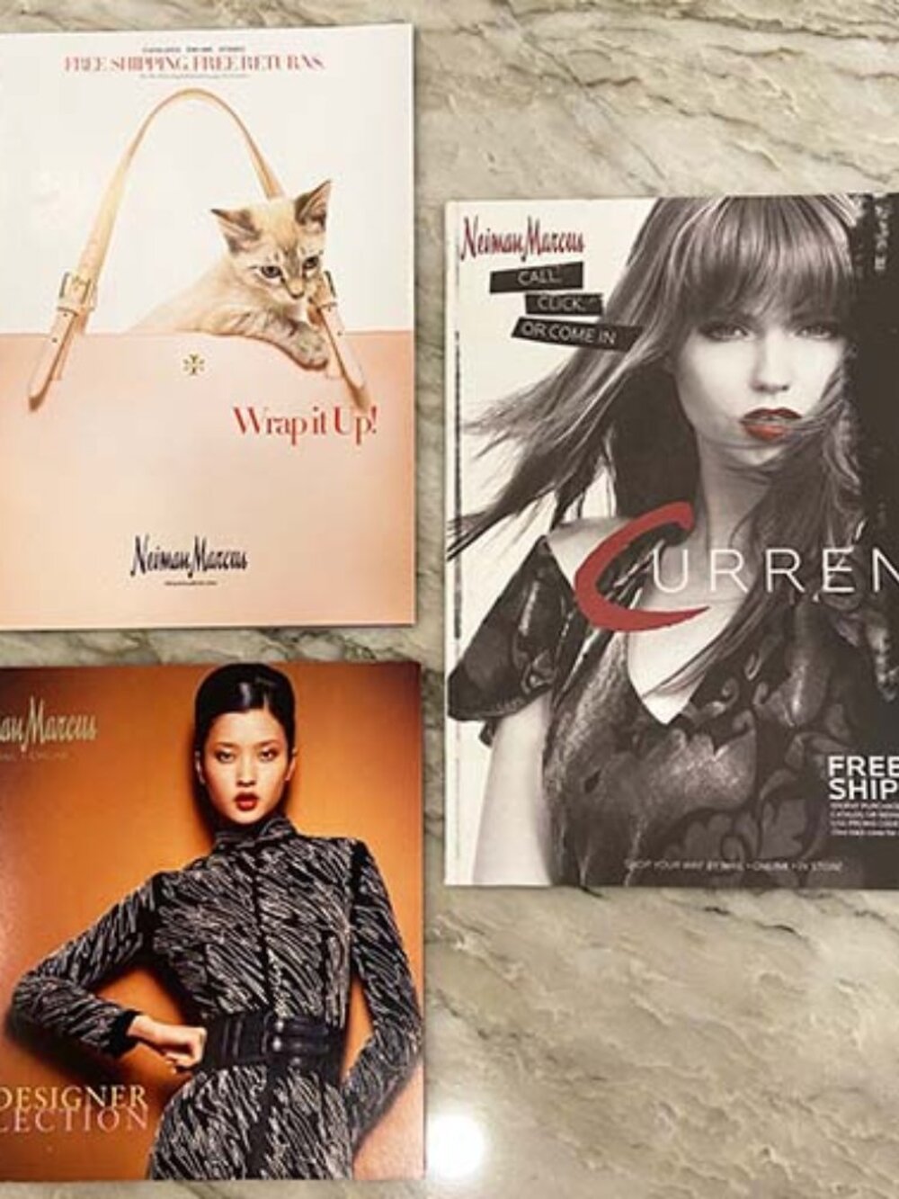 Neiman Marcus: Vintage Catalogs "Designer Collection", "Wrap it UP", "Current"